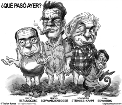 POLITICOS EN QUE PASO AYER by Taylor Jones
