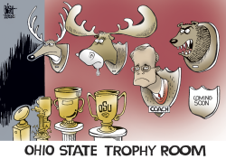 OHIO STATE TROPHY ROOM,  by Randy Bish