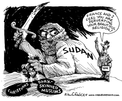 UN AND SUDAN by Sandy Huffaker