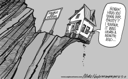 DOUBLE DIP HOUSING MARKET  by Mike Keefe