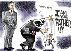 MITTS DAD  by Pat Bagley
