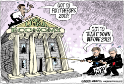 FIXING OR WRECKING THE ECONOMY  by Monte Wolverton