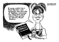PALIN EXPLAINS HISTORY by Jimmy Margulies