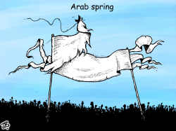 ARAB SPRING by Emad Hajjaj