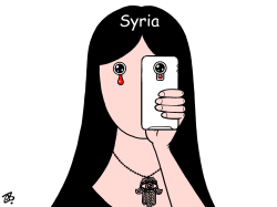 THE SYRIAN UPRISING by Emad Hajjaj