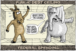 RAISING THE DEBT CEILING  by Wolverton