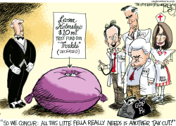 DEATH AND TAXES AND TROUBLE by Pat Bagley