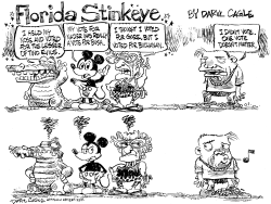 FLORIDA STINKEYE by Daryl Cagle
