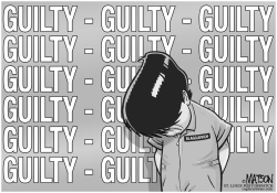 BLAGOJEVICH GUILTY by R.J. Matson