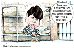 ROD BLAGOJEVICH CONVICTED by Dave Granlund