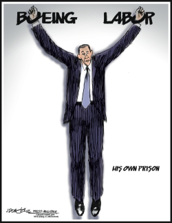 OBAMA/BOEING/L- ABOR by J.D. Crowe