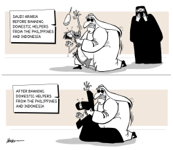 MAID ABUSE IN SAUDI ARABIA by Manny Francisco