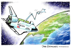 LAST SPACE SHUTTLE by Dave Granlund