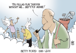 BETTY FORD,  by Randy Bish