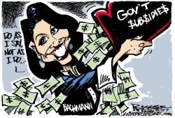 BACHMANN BS  by Milt Priggee