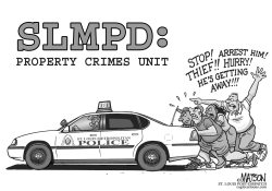 LOCAL STL-SLMPD PROPERTY CRIMES UNIT by R.J. Matson