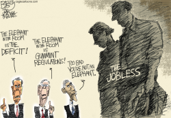 SEEING THE ELEPHANT  by Pat Bagley