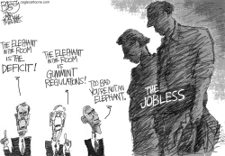 SEEING THE ELEPHANT by Pat Bagley