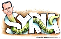SYRIA AND ASSAD REGIME by Dave Granlund