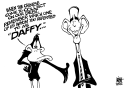 SPEND MORE THAT WOULD BE DAFFY, B/W by Randy Bish