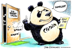 CHINA AND US DEBT by Dave Granlund