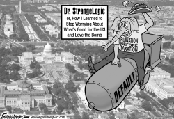 DR STRANGELOGIC BW by Steve Greenberg