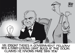 EDISON AND THE GOVERNMENT,  by Randy Bish