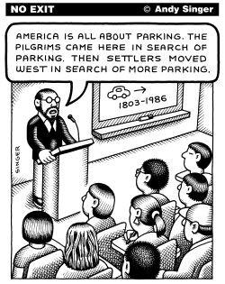 AMERICA ABOUT PARKING by Andy Singer