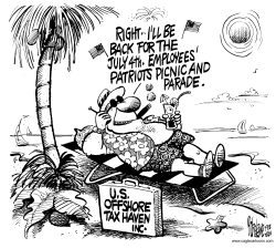 OFFSHORE TAX HAVENS by Mike Lane