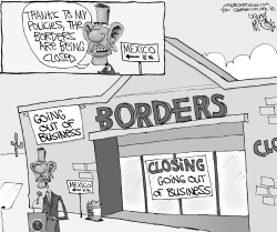 CLOSED BORDERS by Gary McCoy