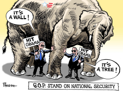 REPUBLICAN STAND  by Paresh Nath
