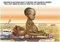 FAMINE IN SOMALIA- by RJ Matson
