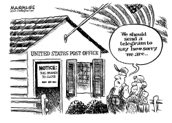 POST OFFICE CLOSINGS by Jimmy Margulies