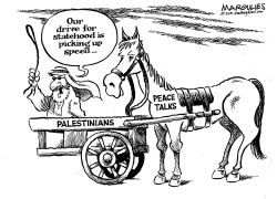 PALESTINIAN DRIVE FOR STATEHOOD by Jimmy Margulies
