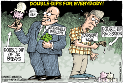 DOUBLE DIPS FOR EVERYONE  by Monte Wolverton