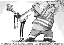 WEDGIE ISSUES by Pat Bagley