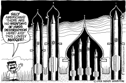 SADDAM HIDES WEAPONS by Monte Wolverton