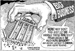 PUBLIC LIBRARY PRIVATIZATION by Monte Wolverton