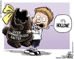 OVER- COMMERCIALIZED EASTER  by Jeff Parker