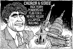 RICK PERRY CHURCH AND STATE by Monte Wolverton