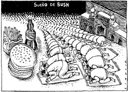 SUEñO DE BUSH by Osmani Simanca
