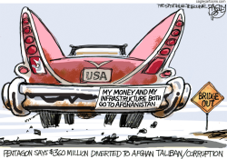 THE ROAD TO RUIN by Pat Bagley