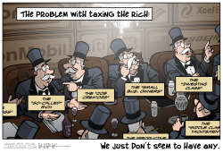 TAXING THE RICH by Kirk Anderson