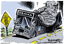 COMPROMISE EXPRESS by Milt Priggee