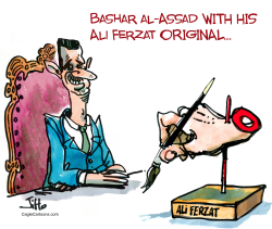 ALI FERZAT VS BASHAR AL-ASSAD by Jiho