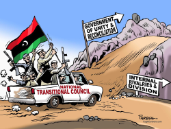 ROADS FOR LIBYA by Paresh Nath