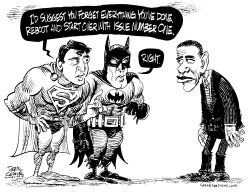 OBAMA DC REBOOT by Daryl Cagle