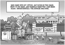 DICK CHENEY BOOK READING by RJ Matson