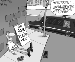Obamas Panhandlers by Gary McCoy