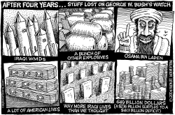 THINGS BUSH HAS LOST by Monte Wolverton